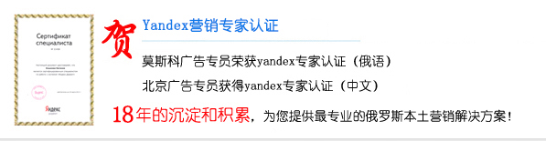 yandex广告专家认证